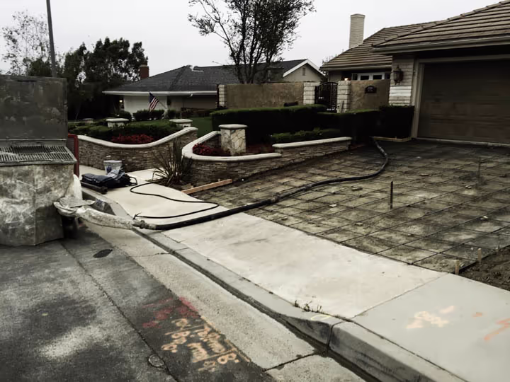 Residential Concrete Driveway Project C — photo 1